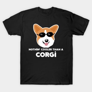 Pembroke Welsh Corgis Pattern - Cool Like a Corgi Funny Dog Gifts T-Shirt